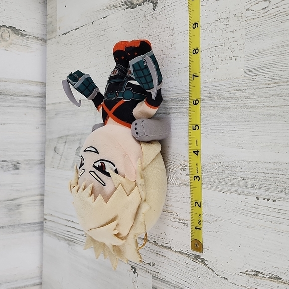 My Hero Academia Katsuki Bakugo plush character 8" with hanger on head - Picture 7 of 7
